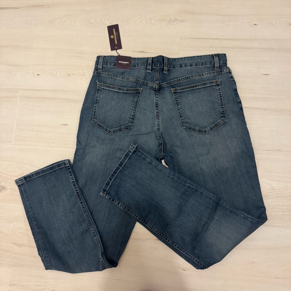 Johnston & Murphy Denim Jeans NWT - Picture 8 of 8
